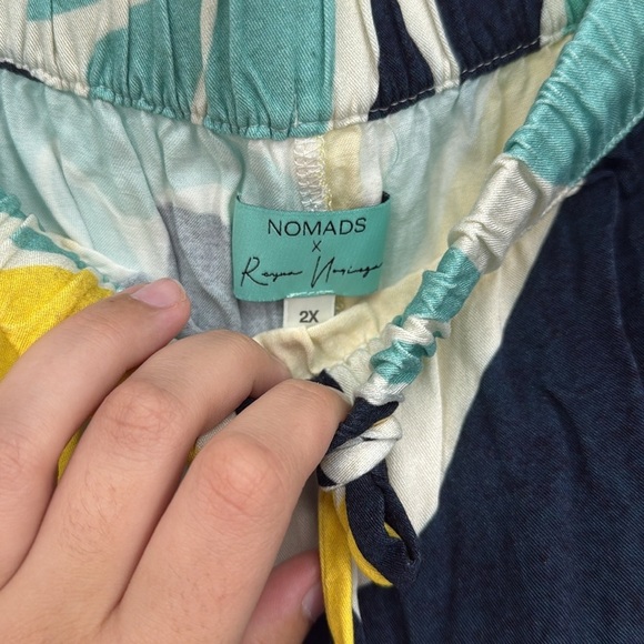 Nomad NOMADS Sunrise Pants II - Goombay Abstract Print Size 2X - Picture 4 of 12